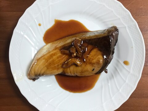 子ども大好き☆簡単!めんつゆでぶりの照り焼き☆